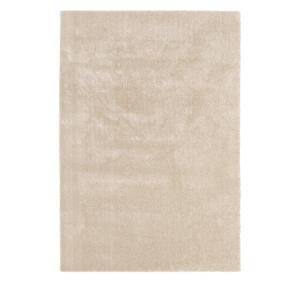 Tapis lavable en machine - 140x200cm Beige Polypropylène