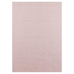 Tapis Lavable en microfibre douce - Rose Poudré 120x170cm