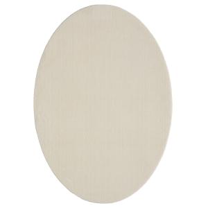 Tapis lavable et antidérapant, crème, 140 x 200 cm ovale