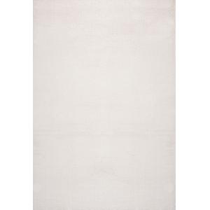 Tapis lavable et antidérapant, uni, crème, 140 x 200 cm