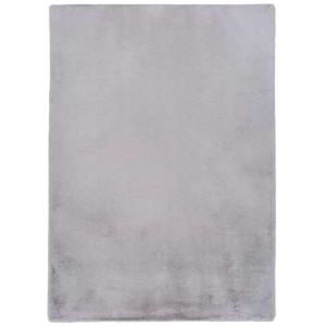 Tapis lavable gris argenté extra doux, 120x180 cm