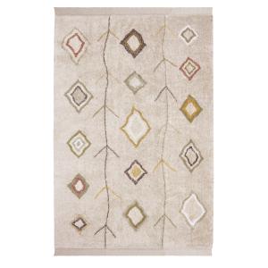 Tapis lavable kaarol terre naturel 200 x 300 cm