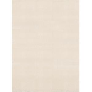 Tapis lavable moelleux élégant uni, Beige, 160 x 220 cm