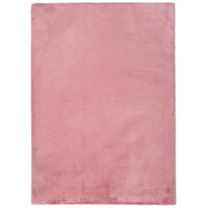 Tapis lavable rose extra doux, 80x150 cm