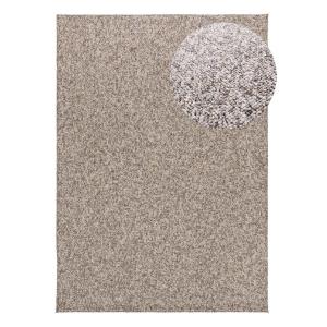 Tapis lavable taupe 200x290 cm