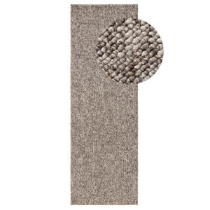 Tapis lavable taupe 80x240