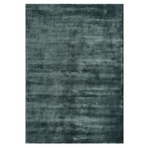 Tapis luxe designer en Viskosebleu pétrole 120x170 cm