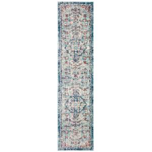 Tapis Marineblau/Hellblau 61 X 244 cm
