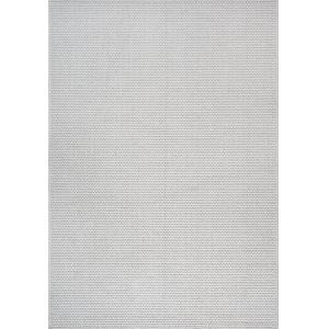 Tapis Mirella moderne tissage structuré, Crème, 160 x 220 c…