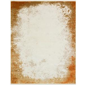 Tapis moderne abstrait beige/terra 200x290