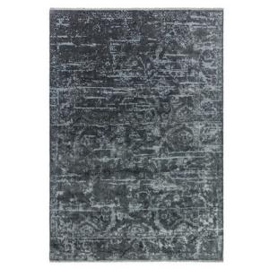 Tapis moderne en Polyester Gris anthracite 120x170 cm