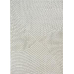 Tapis moderne extérieur, gris, 133 x 190 cm