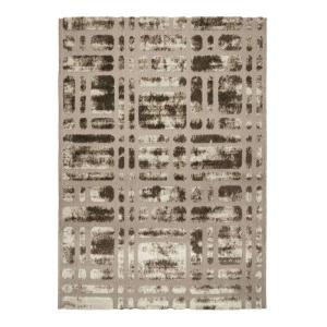 Tapis moderne extérieur  intérieur beige brun 160x230