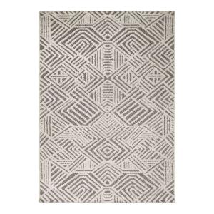 Tapis moderne extérieur  intérieur gris 120x170