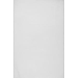 Tapis moderne fausse fourrure, blanc, 160 x 220 cm