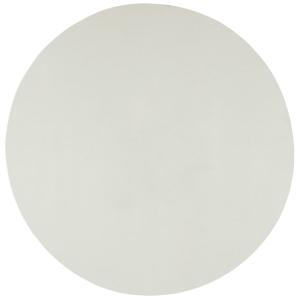 Tapis moderne fausse fourrure, crème, rond, 200 cm