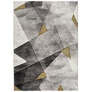 Tapis moderne gris 140x200 cm