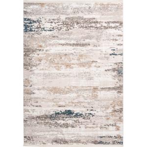 Tapis moderne Polyester Gris