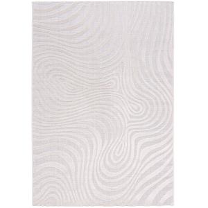 Tapis moderne pour intérieur et extérieur blanc 120x170 cm