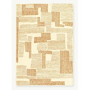 Tapis moderne tissé plat  Beige 280x390 cm