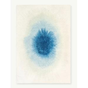 Tapis moderne tissé plat  Bleu 280x390 cm
