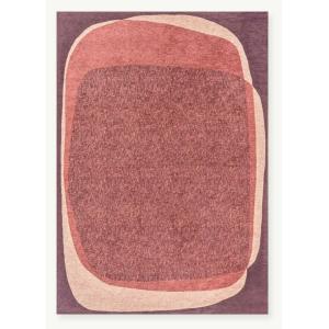 Tapis moderne tissé plat  Violet 170x240 cm