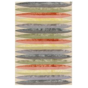 Tapis moderne tufté main en laine  Multicolore 160x230 cm