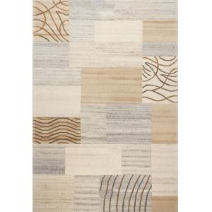 Tapis moderne tufté main, laine non-teinte Gris naturel 70x…