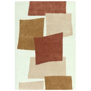 Tapis moderne tufté main  Orange 120x170 cm