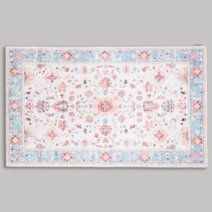 Tapis motif style vintage multicolore 90x150