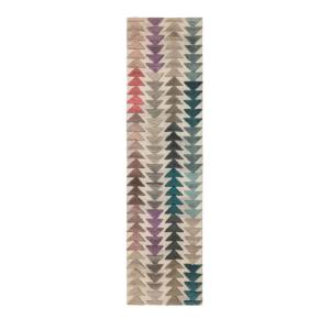 Tapis motifs géométrique multicolore 60 x 230