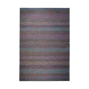 Tapis  motifs lignes bleu 160x230