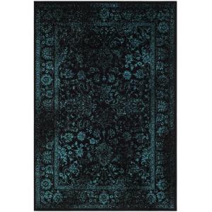 Tapis Noir / Sarcelle 183 X 274 cm