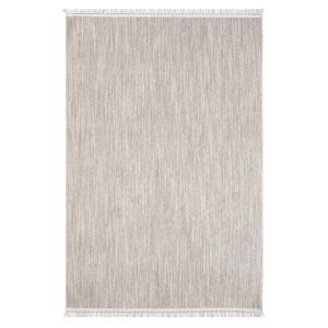 Tapis Nova laineux à franges Beige 120x170cm