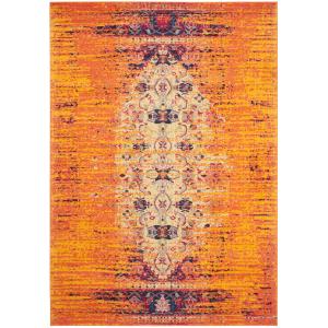 Tapis Orange 201 X 279 cm