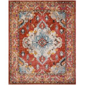 Tapis Orange / Light Blue 244 X 305 cm