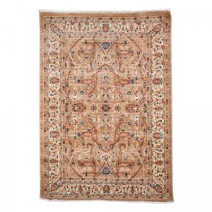 Tapis orient motif ethnique, idéal pour un salon, crème 120…