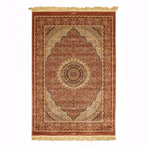 Tapis oriental, idéal pour une chambre, rose 120x175