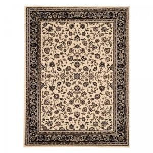 Tapis oriental motif ethnique, idéal pour grand salon, beig…