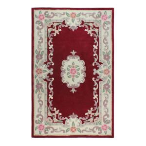 Tapis  orientale en laine rouge 120x180
