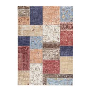Tapis patchwork finition couture anglaise 200 x 290