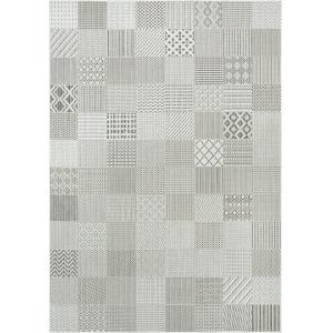 Tapis patio balcon tissage plat, multi, 200 x 290 cm
