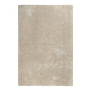 Tapis poils longs tufté beige doux  230x160