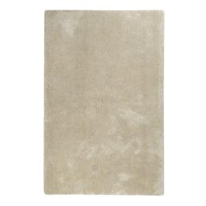 Tapis poils longs tufté beige doux  290x200