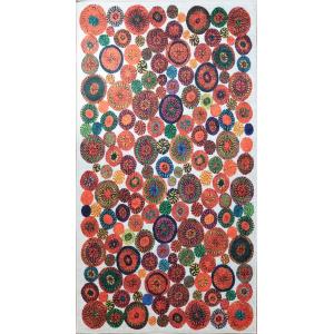 Tapis polyester beige 120 x 180 cm