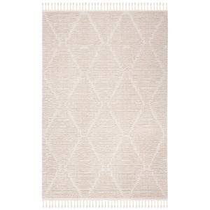 Tapis polyester beige 198 x 274 cm