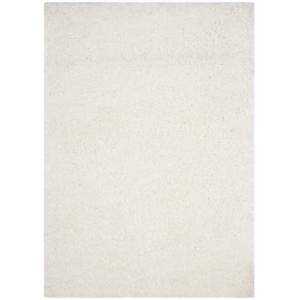 Tapis Polyester Blanc 155 X 229 cm