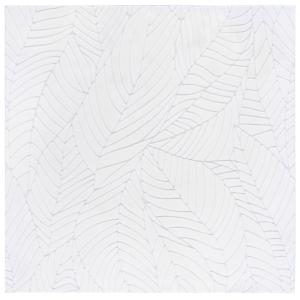 Tapis Polyester Blanc 183 X 183 cm