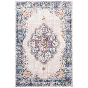 Tapis Polyester Bleu 122 X 183 cm