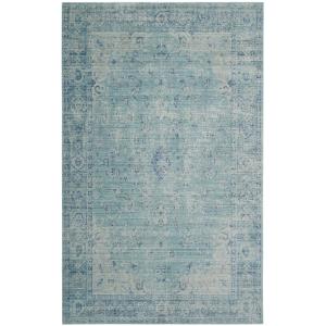 Tapis Polyester Bleu/Multicolore 185 X 275